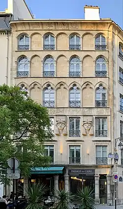 L'entrée du passage du Caire.