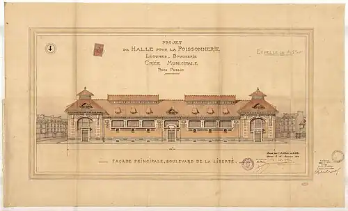 Les Halles centrales.