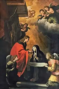 La communion de Marie.