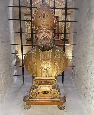 Buste reliquaire d'Honorat de Toulouse