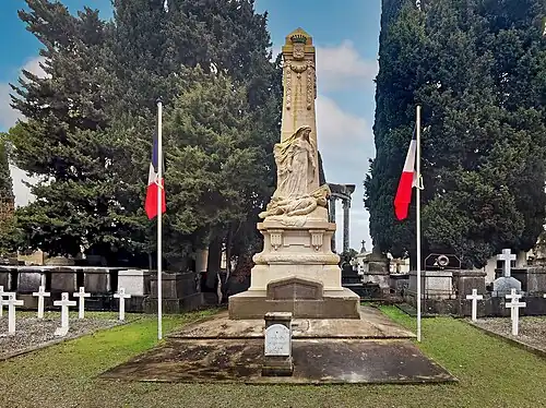 Monument du Souvenir français à Toulouse.