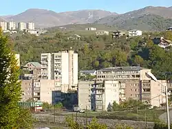 Vanadzor : un cadre naturel montagneux.