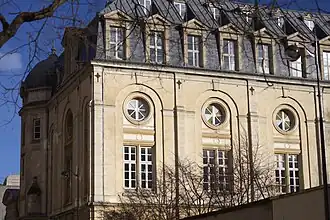 Détail de l'ancien collège.