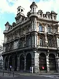 L'ancienne banque Empain à Bruxelles, (ex-Hotel de Knuyt de Vosmaer).