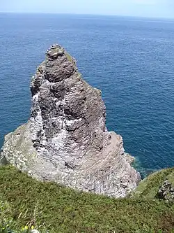 Le rocher de la Fauconnière.