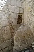 Empreinte de la main de Jésus.