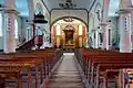 La nef de l'église de Tous les Saints