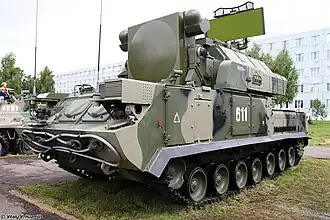 9K330 Tor-M2 du 538e&nbsp;régiment d’artillerie.