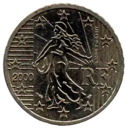 50 centimes d'euro.
