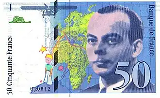 50 francs Saint-Exupéry