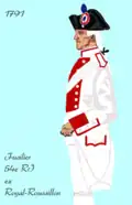 54e&nbsp;régiment d’infanterie de ligne de 1791 à 1795