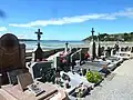 Le cimetière marin de Saint-Michel-en-Grève.