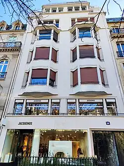 No&nbsp;58, avenue Montaigne (1937).