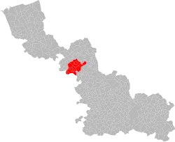 La seizième circonscription en 1986.