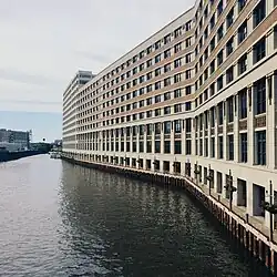 Vue de la rivière Chicago.