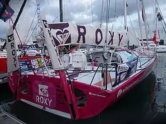 Le Roxy au Vendée Globe 2008.
