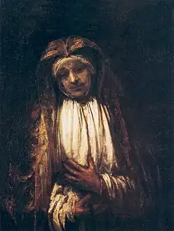 Mater dolorosa, Rembrandt, vers 1661.