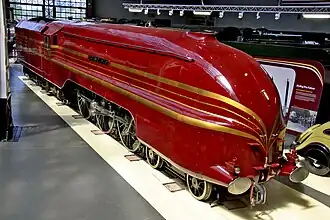 LMS Princess Coronation Class 6229 Duchess of Hamilton&nbsp;(en) (1938).