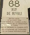 No&nbsp;68 : cessez-le-feu des combats de la libération de Paris.