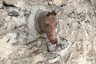 Anneau pour chevaux.