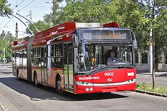 Image illustrative de l’article Trolleybus de Budapest