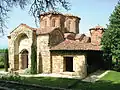 L'église du monastère de Veljusa.