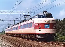 "White Arrow " près de la gare de Toyohoro en 1990