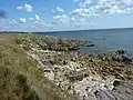 La côte près de Roz Lezarouan