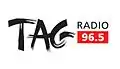 Premier logo de Tag Radio 96.5, utilisé du 13 avril 2006 au 4 avril 2007.