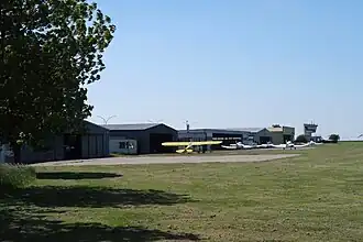 L'aérodrome de Chavenay-Villepreux.