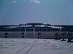 Aérogare de l'aéroport.