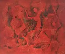 Danse de Feu (1962) - HST 38x46 (Coll.Part.)