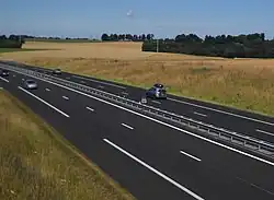 L'A29 dans le Pays de Caux.