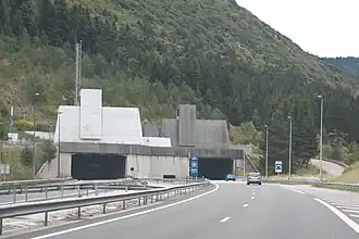 Le tunnel de Chamoise.