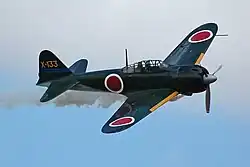 Mitsubishi A6M3 Zero de la Commemorative Air Force