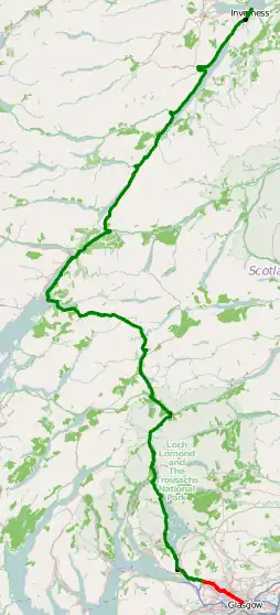Image illustrative de l’article Route A82 (Grande-Bretagne)
