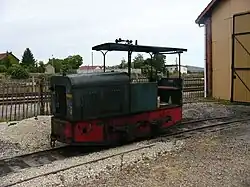 Le locotracteur Campagne 020 n° T14 de l'AMTP