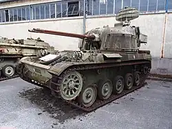 L’AMX-13 DCA exposé au Musée des Blindés de Saumur