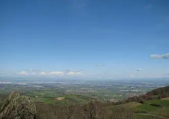 Vue depuis le signal de Saint-André