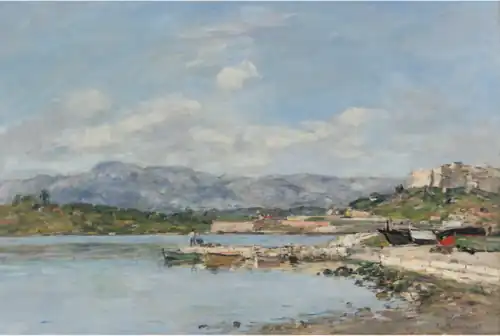 Antibes, le Fort carré, 1893,Collection privée, vente 2011.