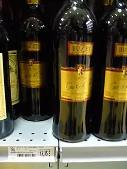 AOC Buzet sur un linéaire.