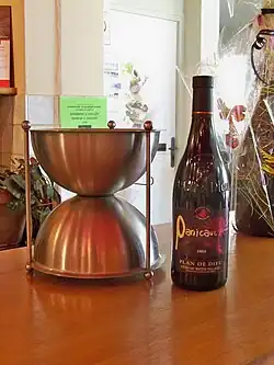 Plan-de-dieu de la cave de Sérignan-du-Comtat