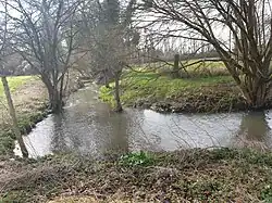 Le parc près de l'Arré.