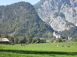 Vue de Wimmis, en 2015.