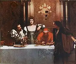 A Glass of Wine with Caesar Borgia, 1893.