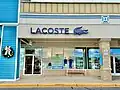 Un magasin Lacoste à Delaware.