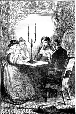 Partie de whist chez Miss Havisham, par Marcus Stone.