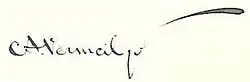 signature d'Antoine Vermeil