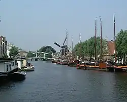 Le Vieux Rhin à Leyde.