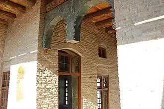 Ornements et détails d'une maison traditionnelle de la citadelle d'Erbil.